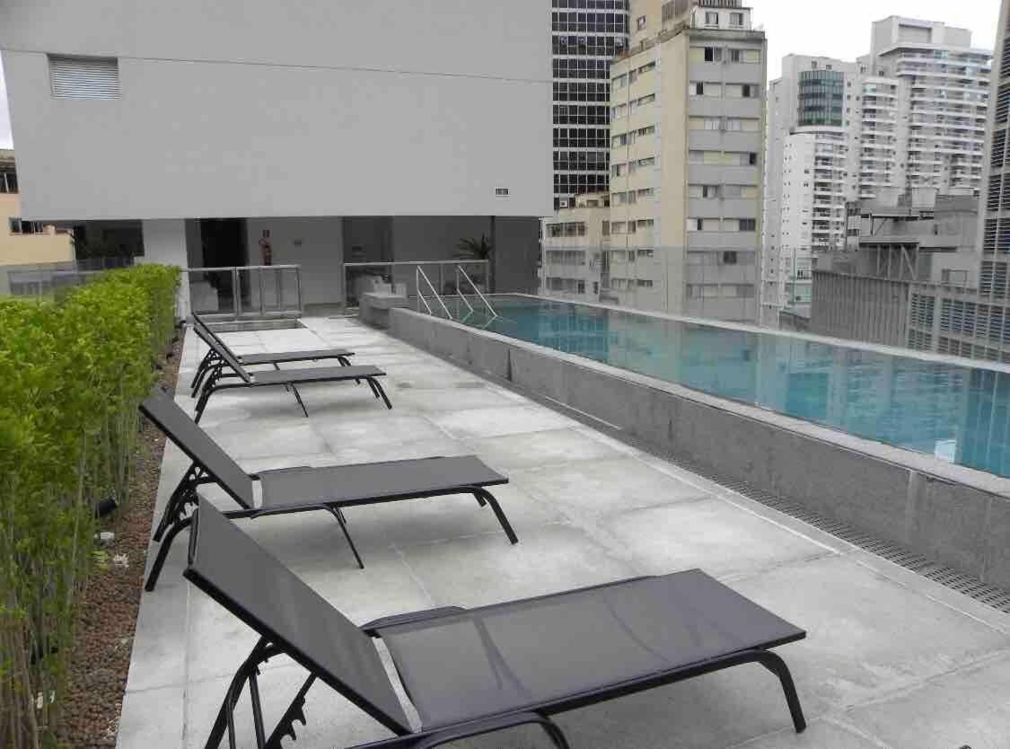 Studio Moderno No Centro De Sp Сан-Пауло Экстерьер фото