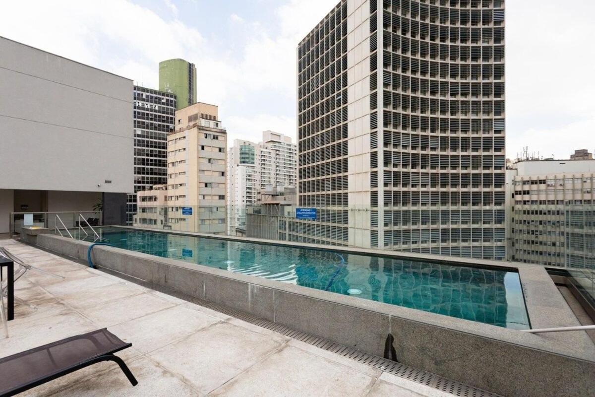 Studio Moderno No Centro De Sp Сан-Пауло Экстерьер фото