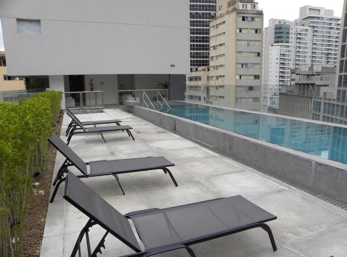 Studio Moderno No Centro De Sp Сан-Пауло Экстерьер фото